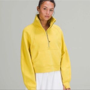 Oversized Scuba Half-Zip